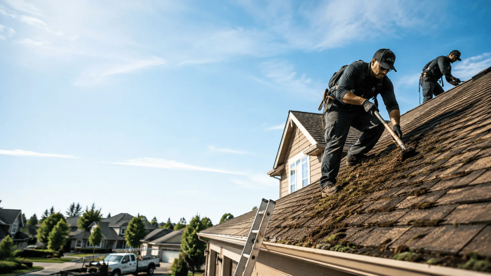 Roof Moss Removal in Ariel, WA near me